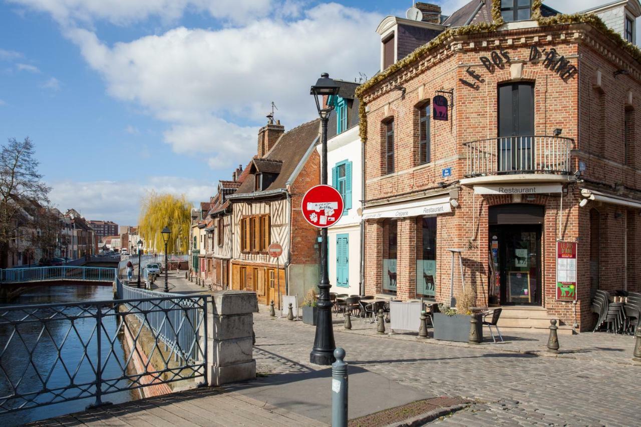 Le Quai Amienois - Nid Douillet Moderne Face A La Cathedrale Apartment Amiens Exterior photo